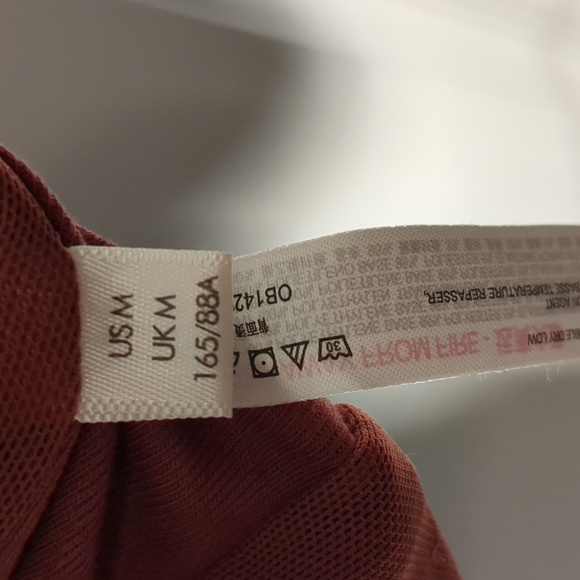 Intimately Free People Faux Leather Crop Top M - Picture 6 of 7